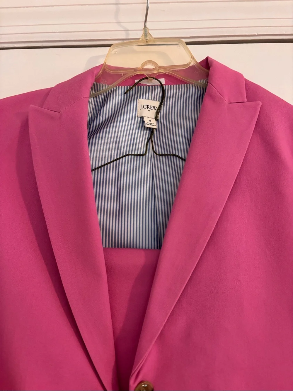 Pink Women's Tailored Blazer Jacket and pants